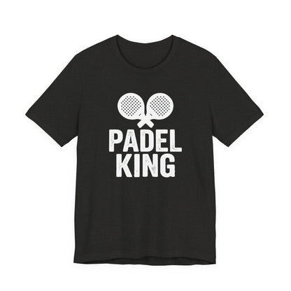Padel King T‑Shirt — Men's Padel Tennis Graphic Tee