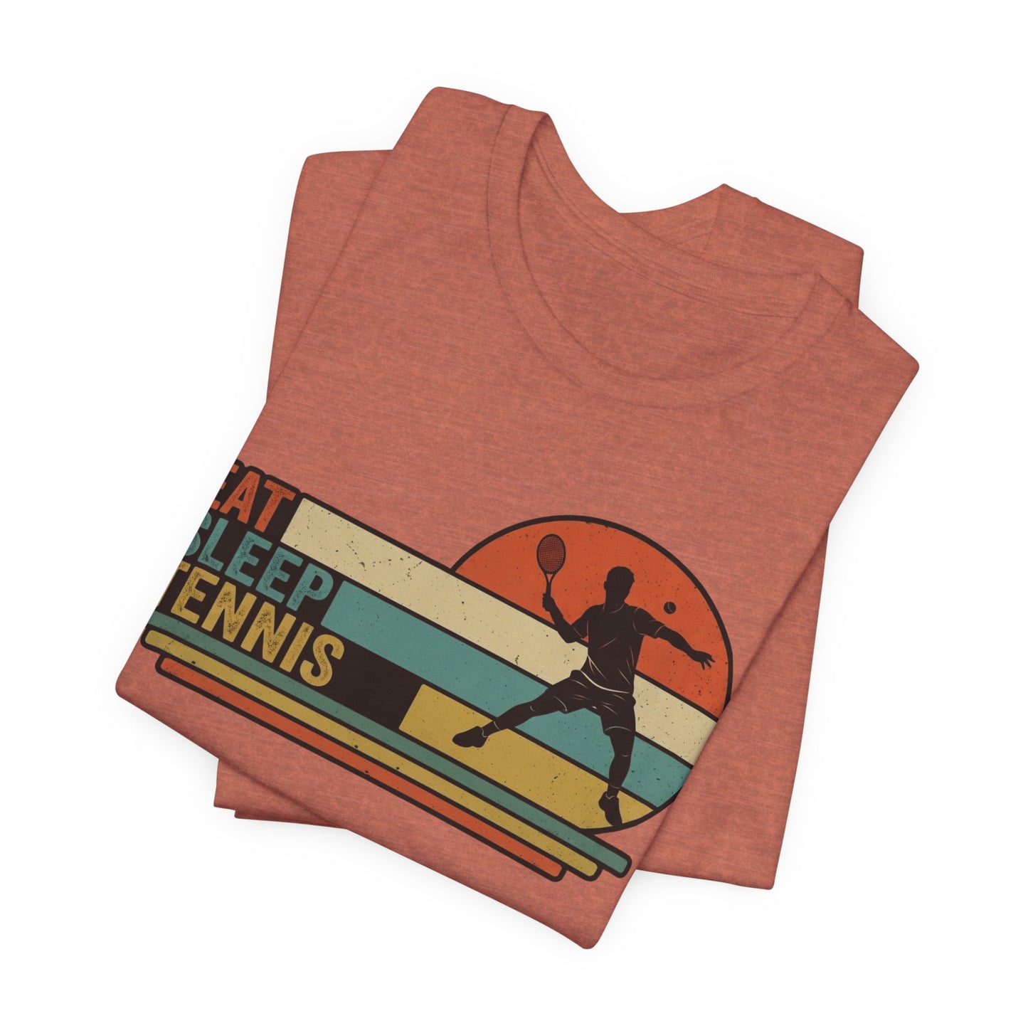Eat Sleep Tennis Vintage Graphic Tee