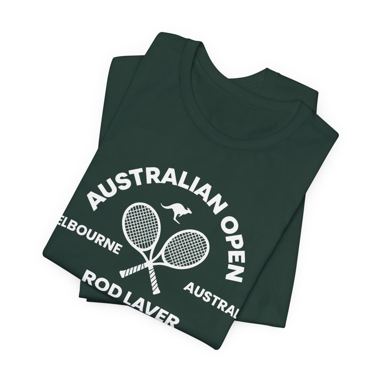 Classic White Tennis Tee — Unisex Jersey Short Sleeve