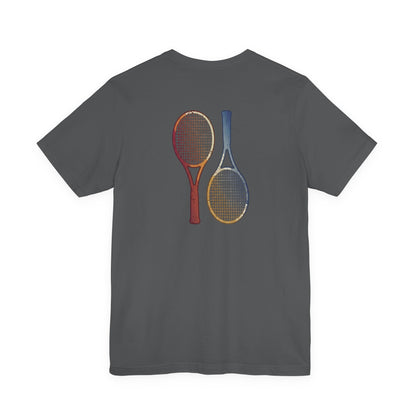 Tennis Rackets Tee — Vintage Wooden Racquets Graphic Shirt