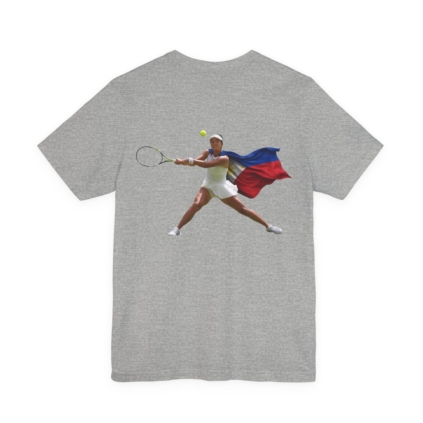 Alex Eala Colorblock Name Tee — Kids & Fans Tennis Player Tribute Shirt