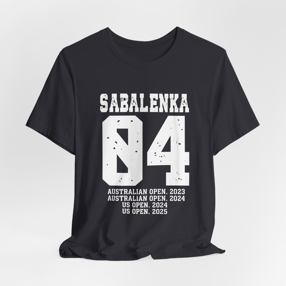 Sabalenka Short Sleeve Tee — Minimal Classic Blank T‑Shirt