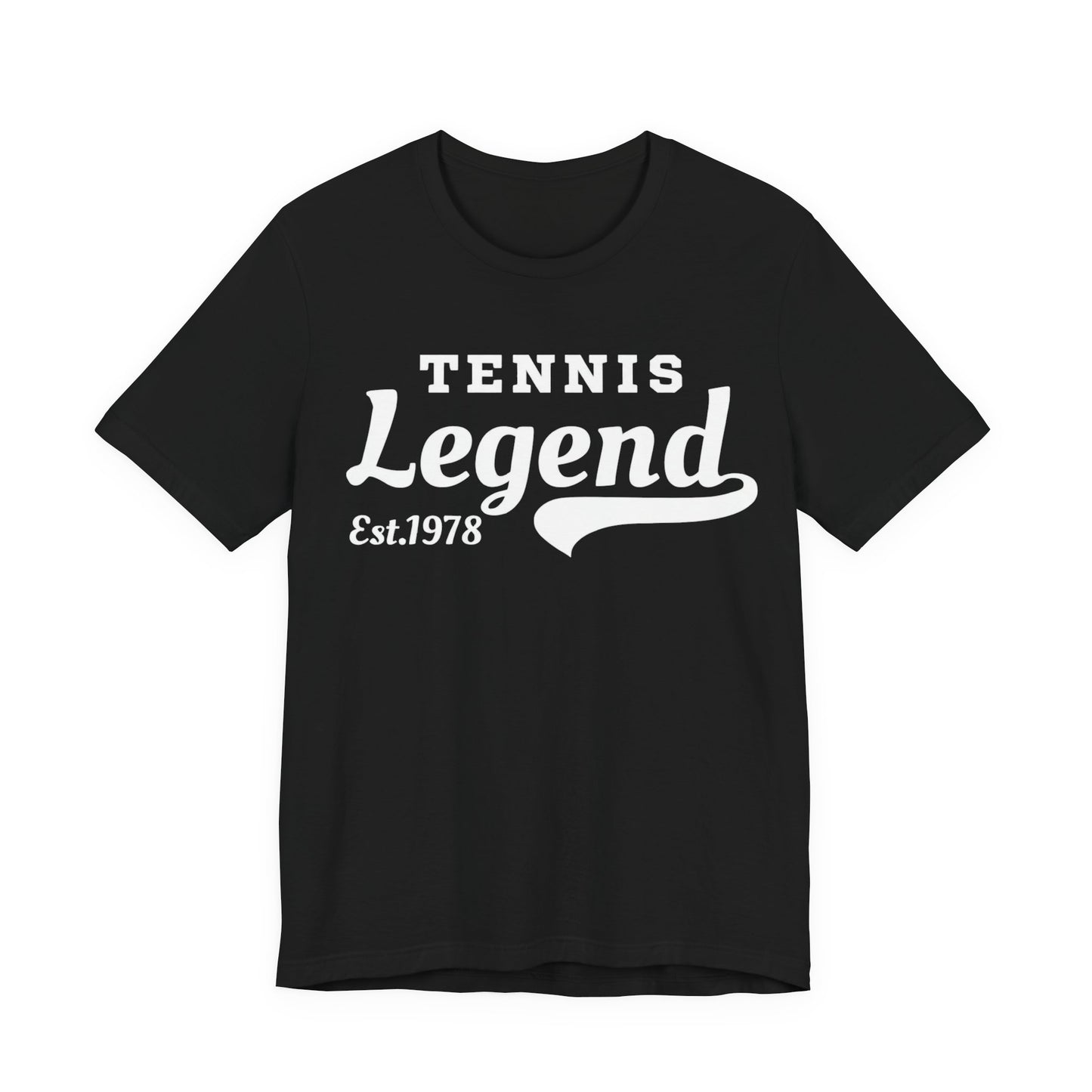 Tennis Legend Tee – Retro "Tennis Legend Est. 1978" Graphic Shirt