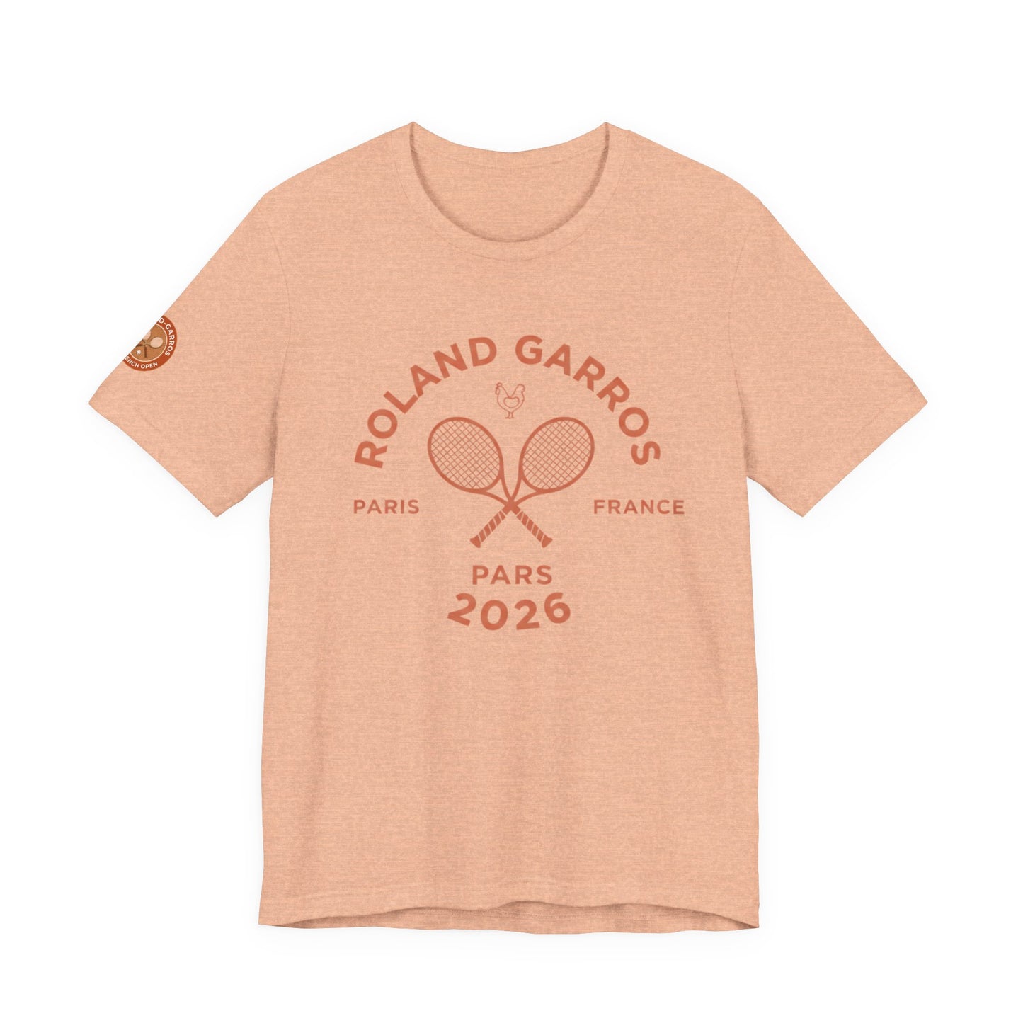 Roland Garros 2026 Tennis Tee – Paris Tournament Graphic T-Shirt