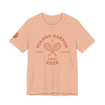 Roland Garros 2026 Tennis Tee – Paris Tournament Graphic T-Shirt