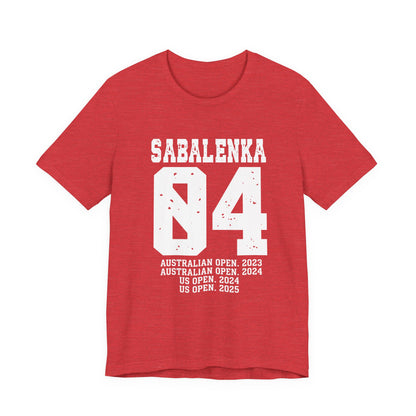 Sabalenka Short Sleeve Tee — Minimal Classic Blank T‑Shirt