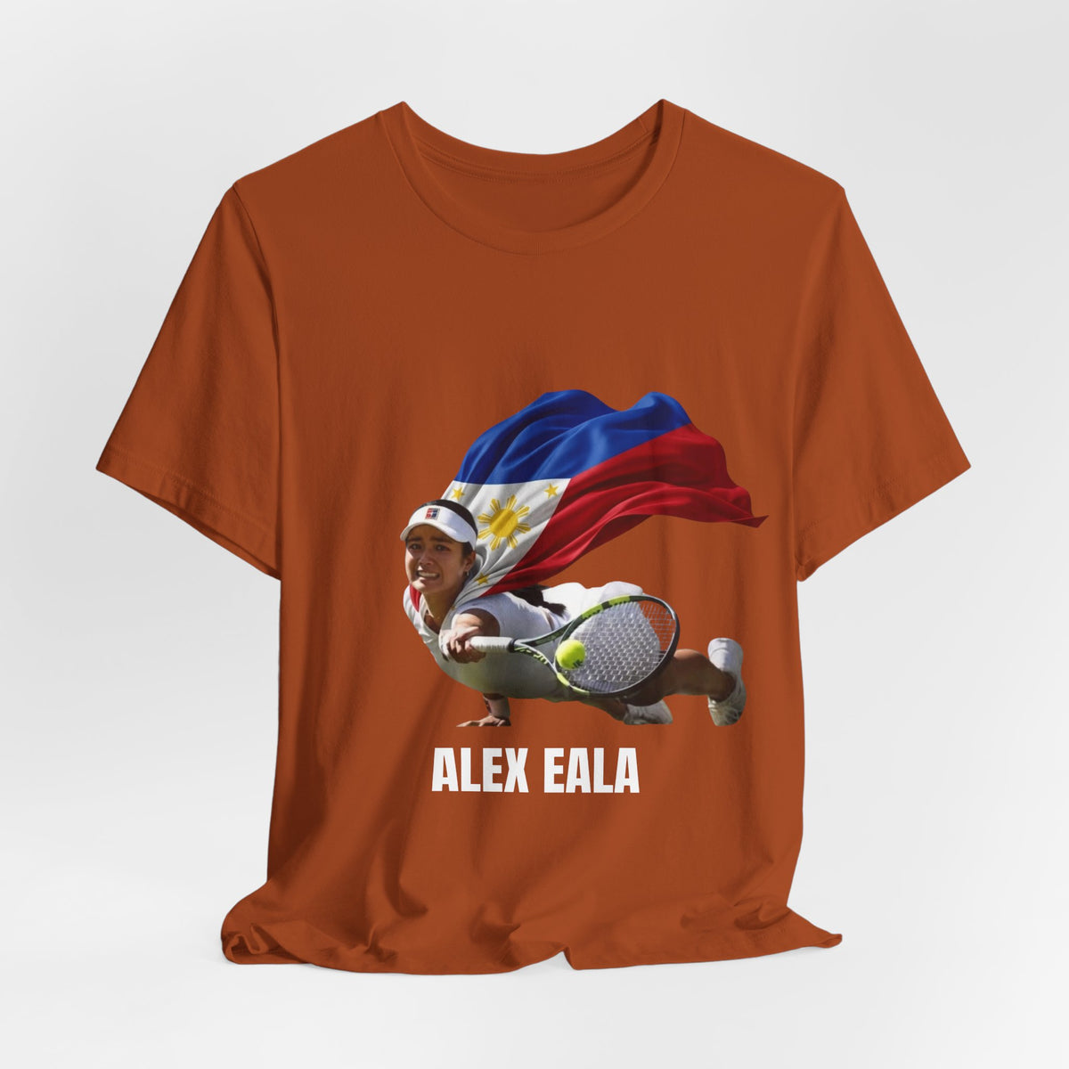 Tennis Superhero Tee — Philippine Flag Athlete Graphic