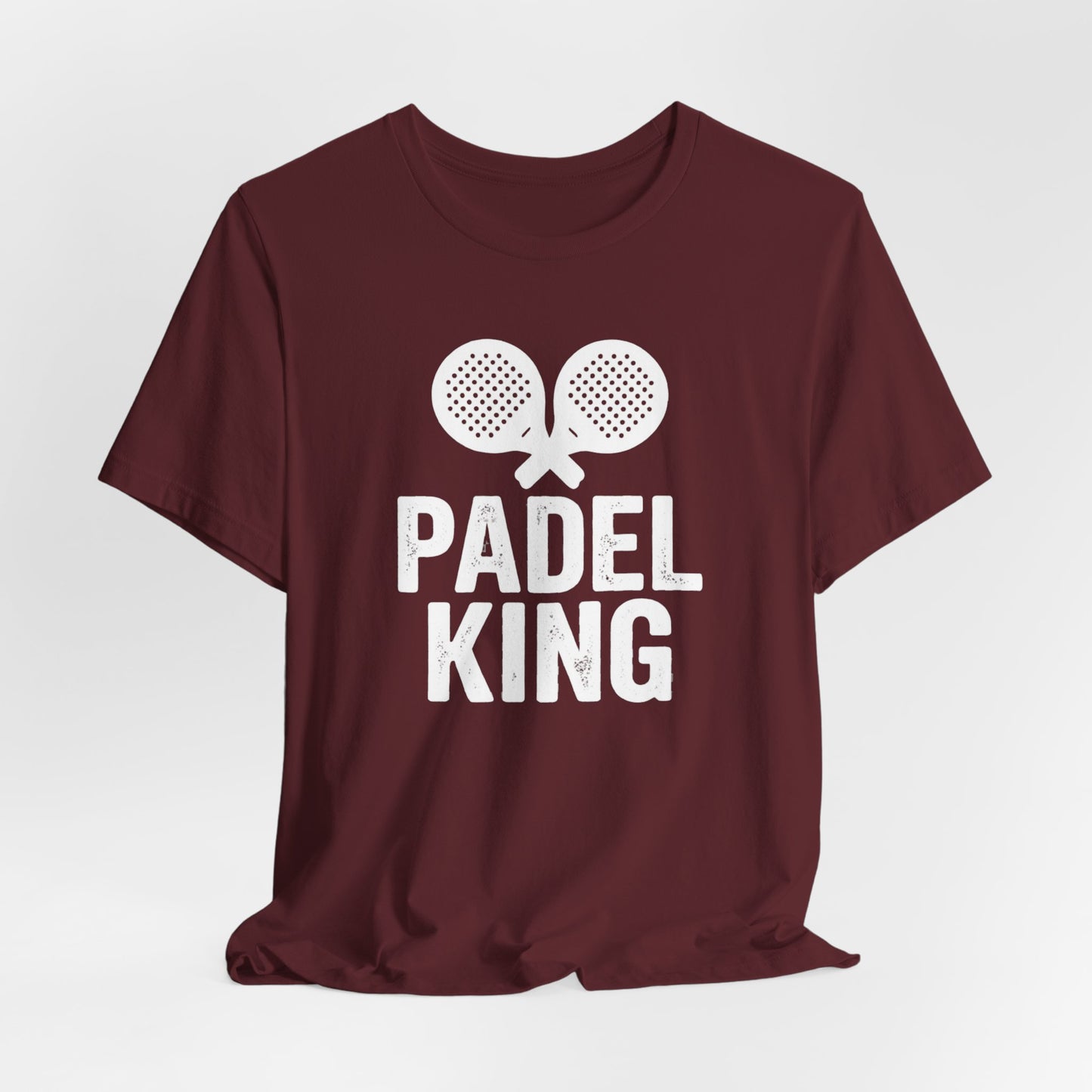 Padel King T‑Shirt — Men's Padel Tennis Graphic Tee