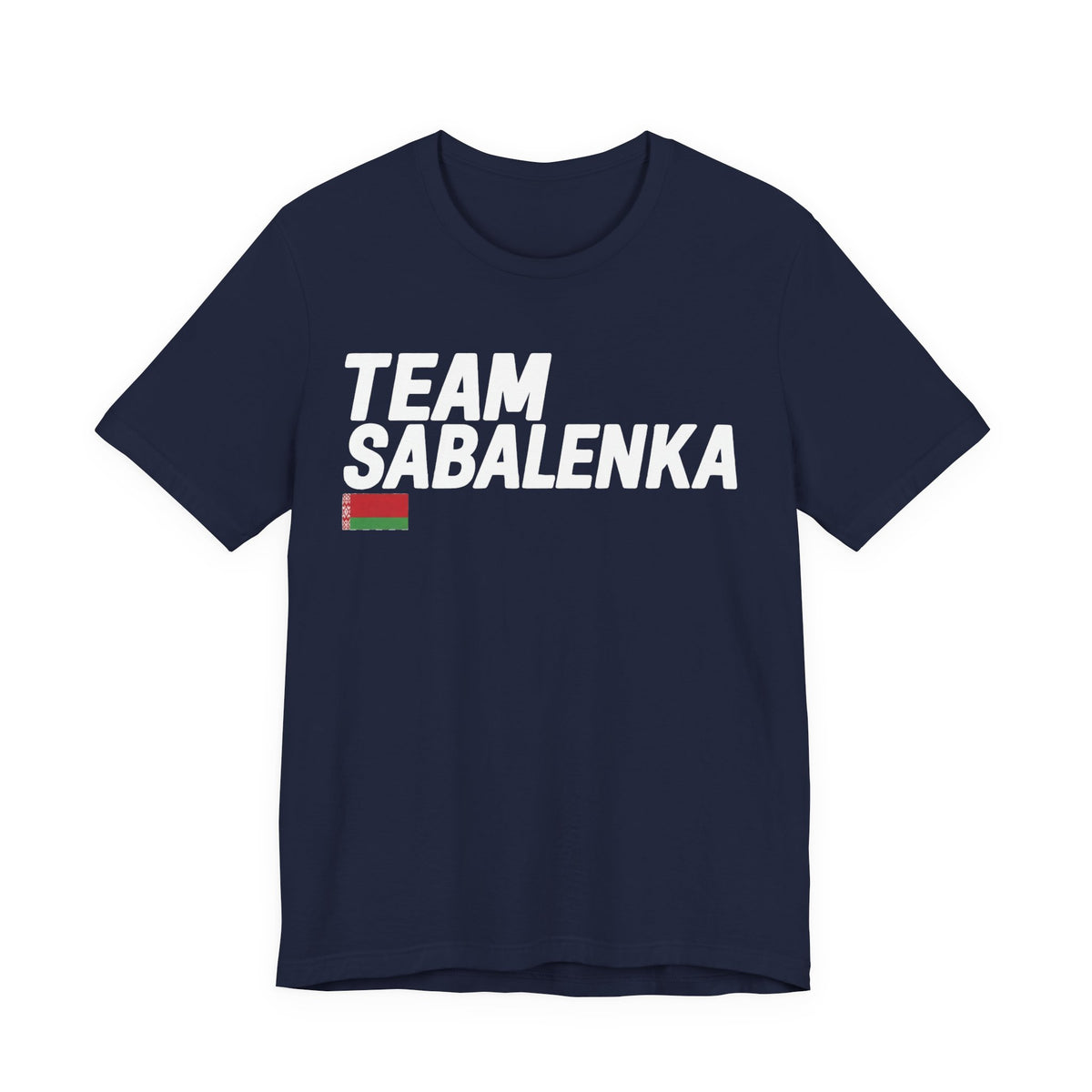 Team Sabalenka Minimalist Pan-African Flag T-shirt