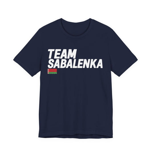 Team Sabalenka Minimalist Pan-African Flag T-shirt