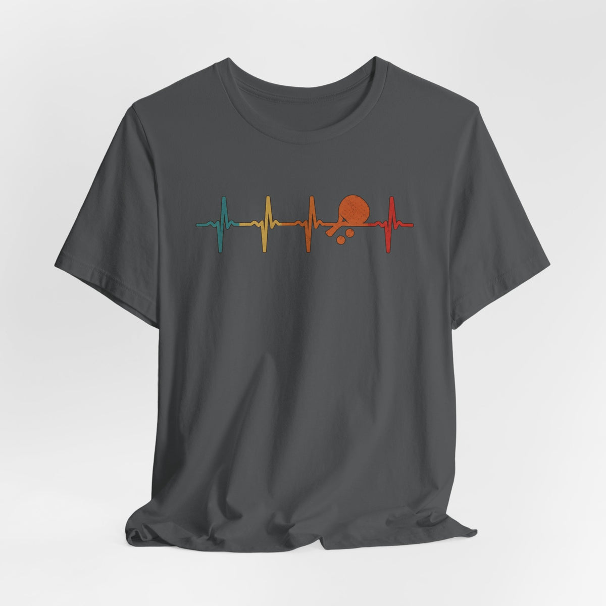 Tennis Heartbeat Tee – Retro Surfing Wave Graphic T-Shirt