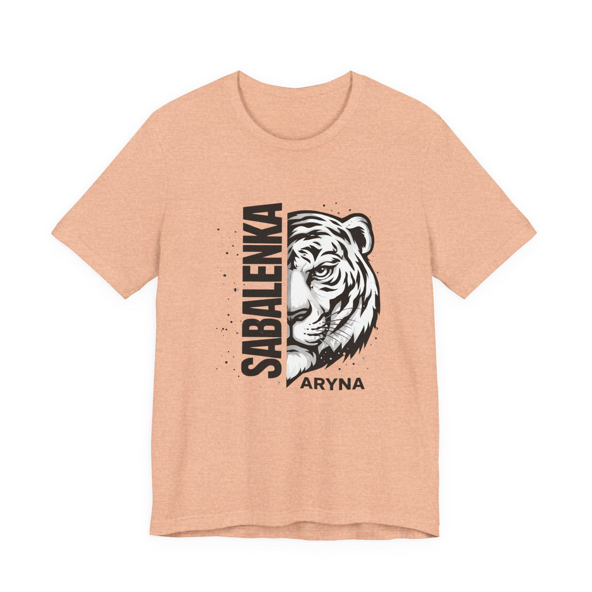 Sabalenka Tiger Tennis Tee — Aryna Sabalenka Tennis Fan Shirt