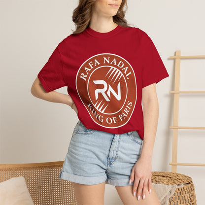Rafa Nadal "King of Paris" T-Shirt — Vamos Tennis Fan Tee