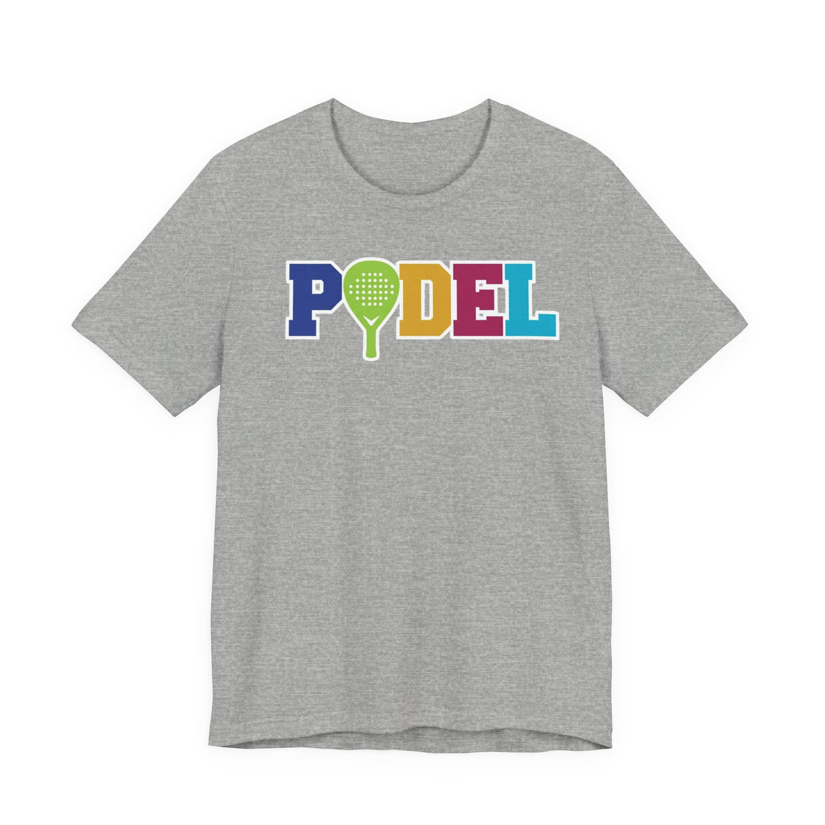 PÖDEL Paddle Tee – Colorful Pickleball Graphic T-Shirt