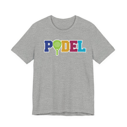 PÖDEL Paddle Tee – Colorful Pickleball Graphic T-Shirt