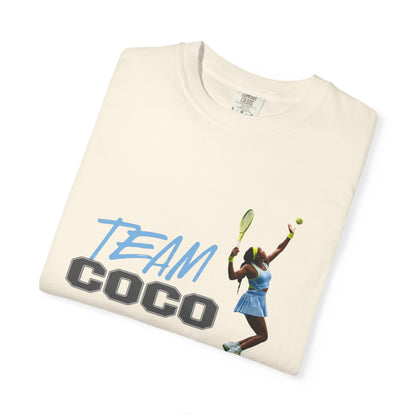 Team Coco Gauff Tennis T-Shirt — "TEAM COCO" Tennis Player Graphic Tee