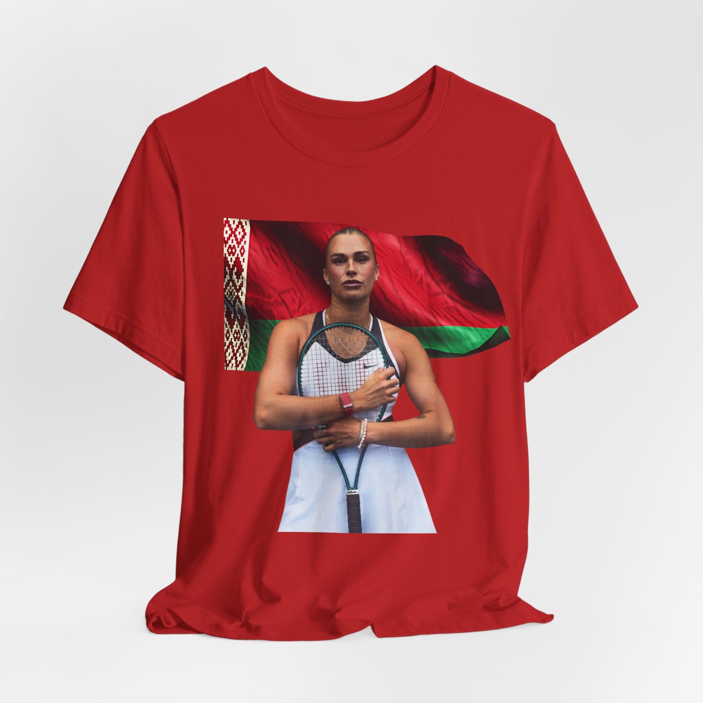 Tennis Player Aryna Sabalenka — Patriotic Athlete T-Shirt