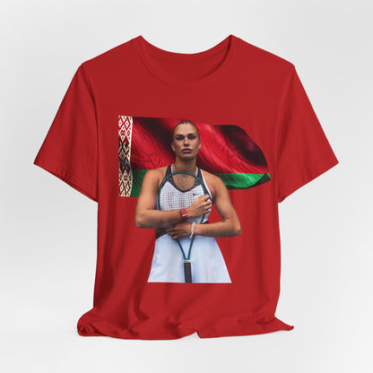 Tennis Player Aryna Sabalenka — Patriotic Athlete T-Shirt
