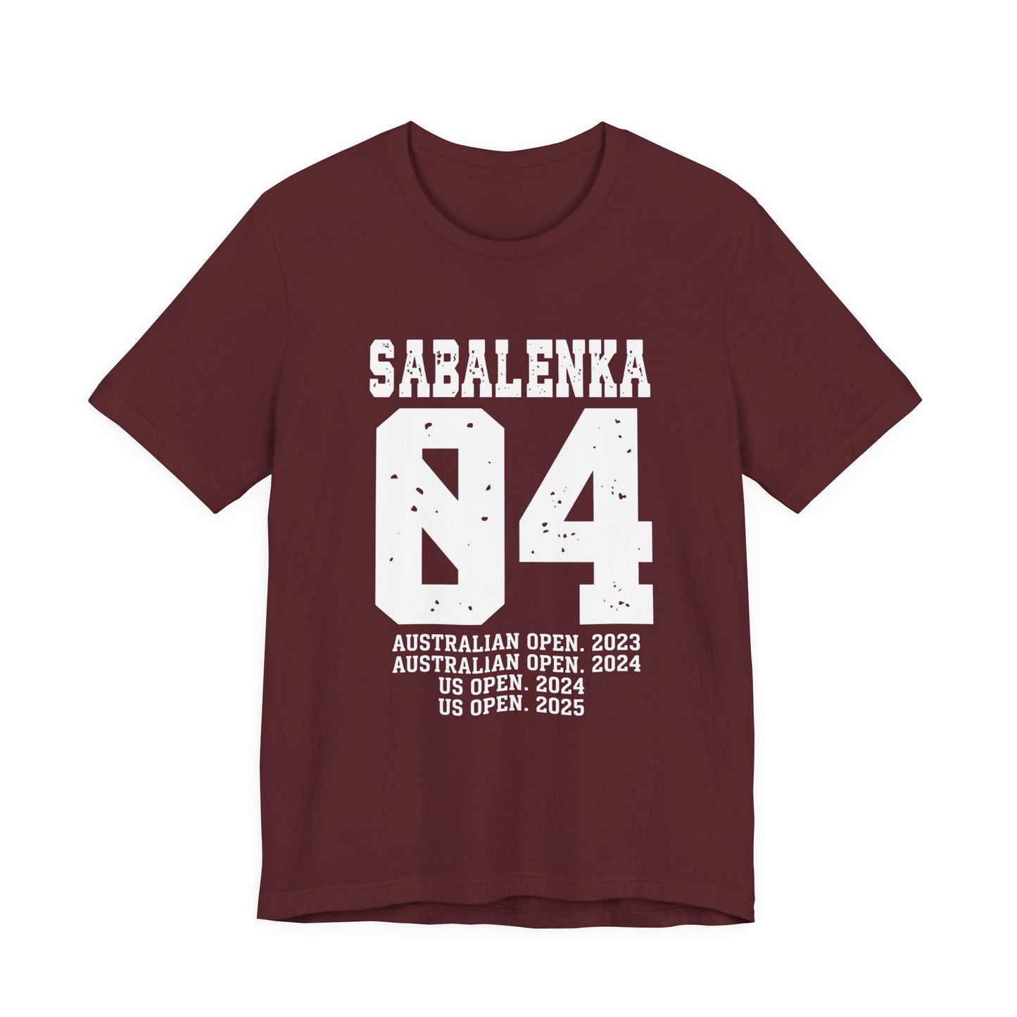 Sabalenka Short Sleeve Tee — Minimal Classic Blank T‑Shirt