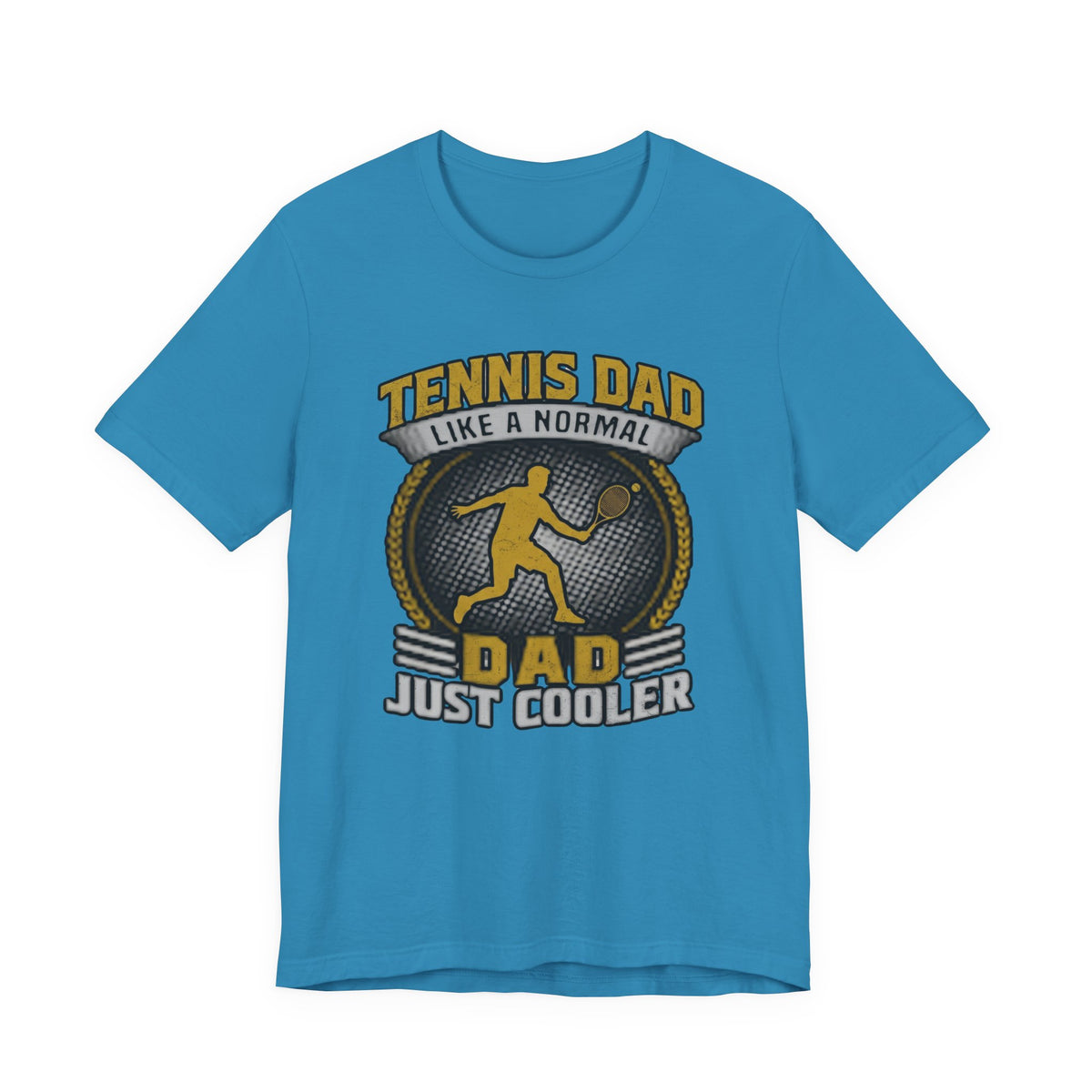 Tennis Dad Tee - "Like a Normal Dad, Just Cooler" Graphic Shirt
