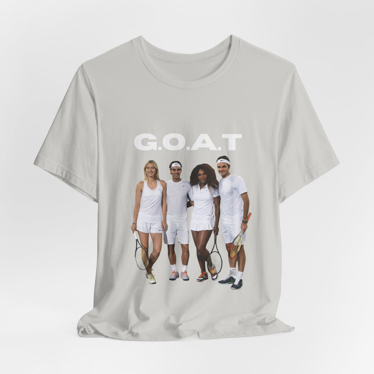 GOAT Tennis Players T-Shirt – Vintage Court Team Graphic Tee