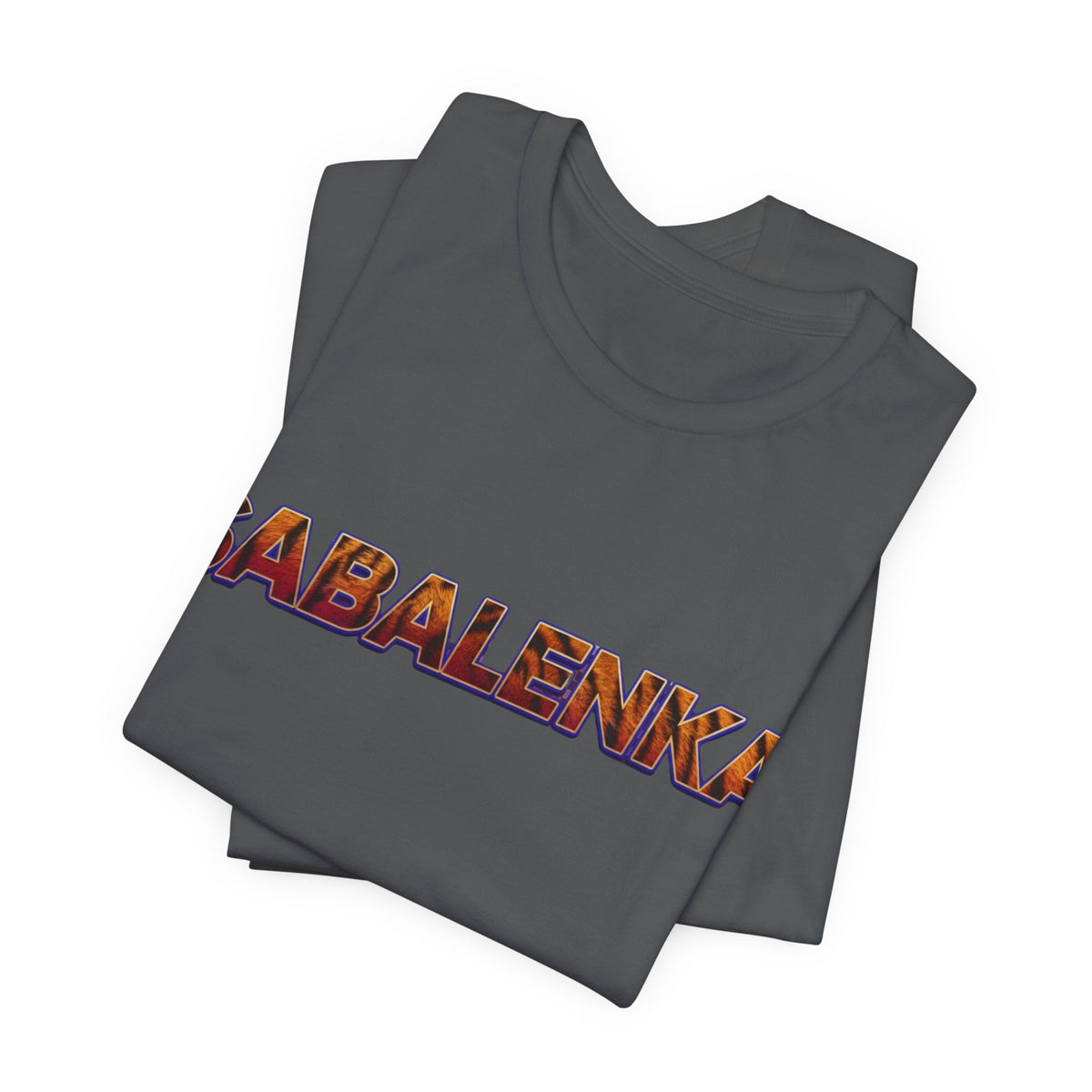 Sabalenka Tennis T‑Shirt — Bold Text Fan Tee