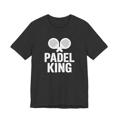 Padel King T‑Shirt — Men's Padel Tennis Graphic Tee