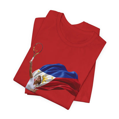 Alex Eala - Tennis Player with Philippine Flag T‑Shirt