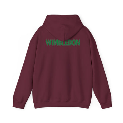 Wimbledon 1877 Tennis Hoodie — Classic Racquets Logo Pullover