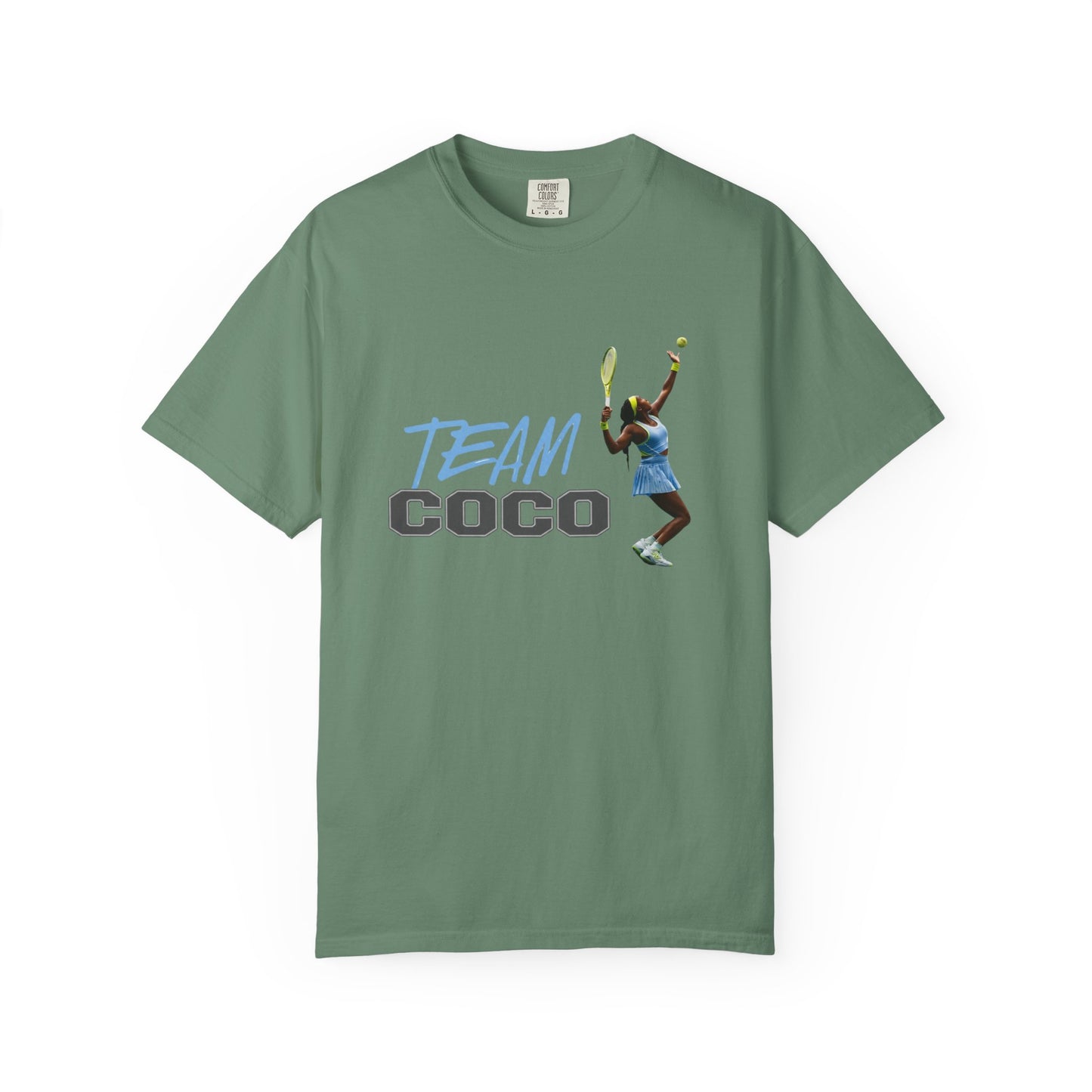 Team Coco Gauff Tennis T-Shirt — "TEAM COCO" Tennis Player Graphic Tee
