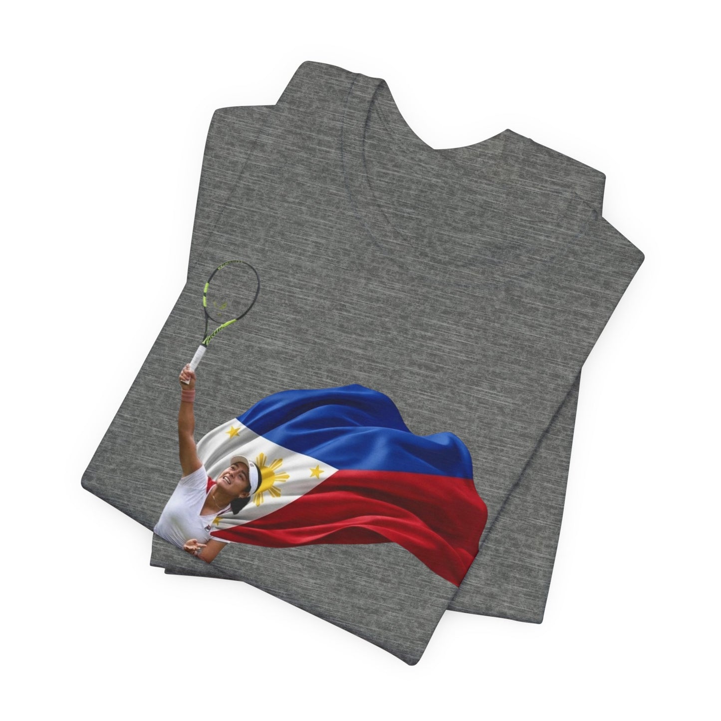 Alex Eala - Tennis Player with Philippine Flag T‑Shirt