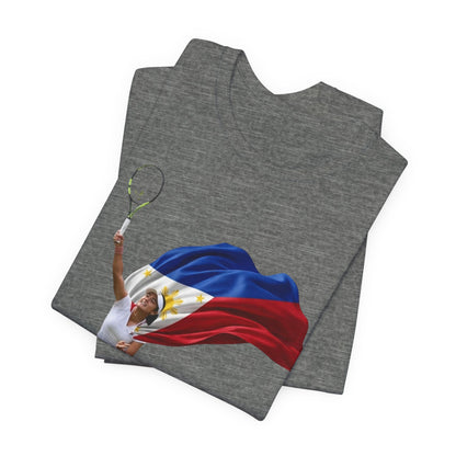 Alex Eala - Tennis Player with Philippine Flag T‑Shirt