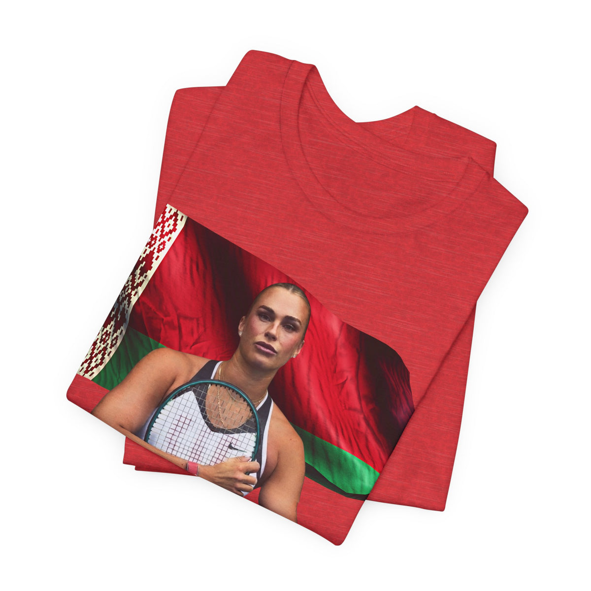Tennis Player Aryna Sabalenka — Patriotic Athlete T-Shirt