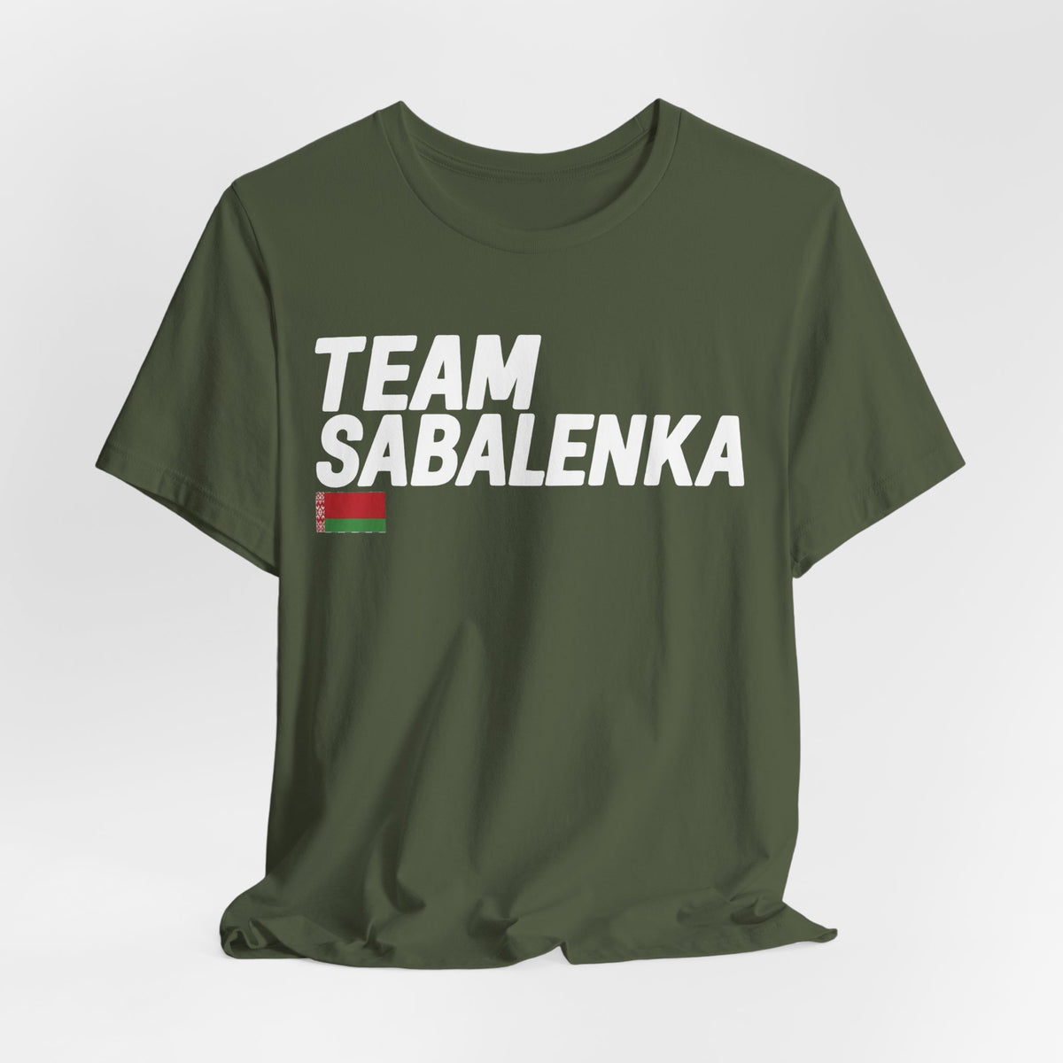 Team Sabalenka Minimalist Pan-African Flag T-shirt