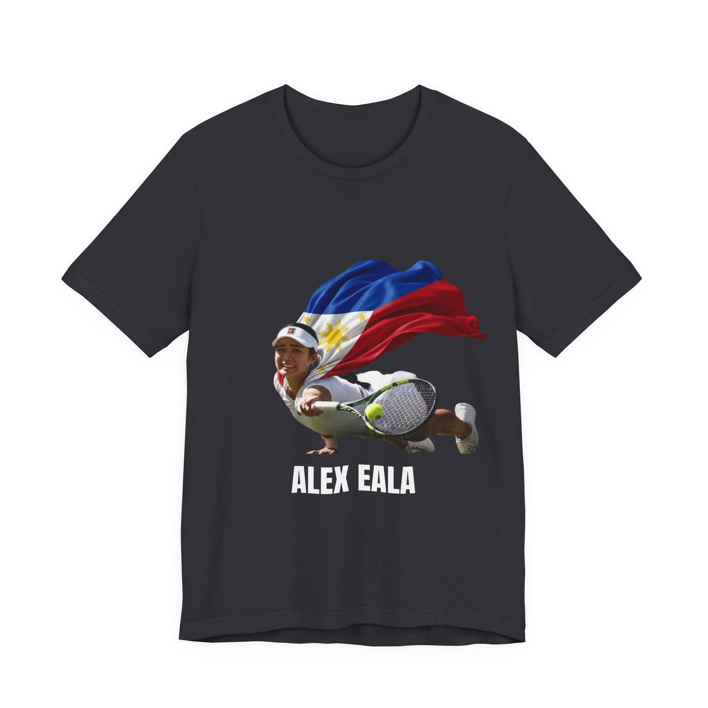Tennis Superhero Tee — Philippine Flag Athlete Graphic