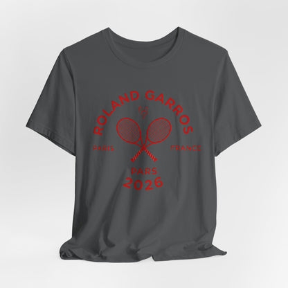 Roland Garros 2026 Paris Tennis Tee