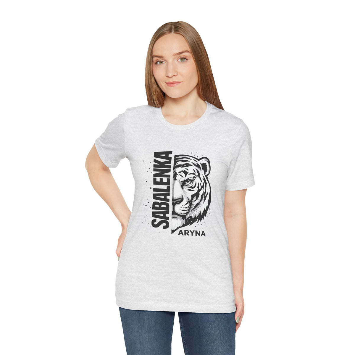 Sabalenka Tiger Tennis Tee — Aryna Sabalenka Tennis Fan Shirt