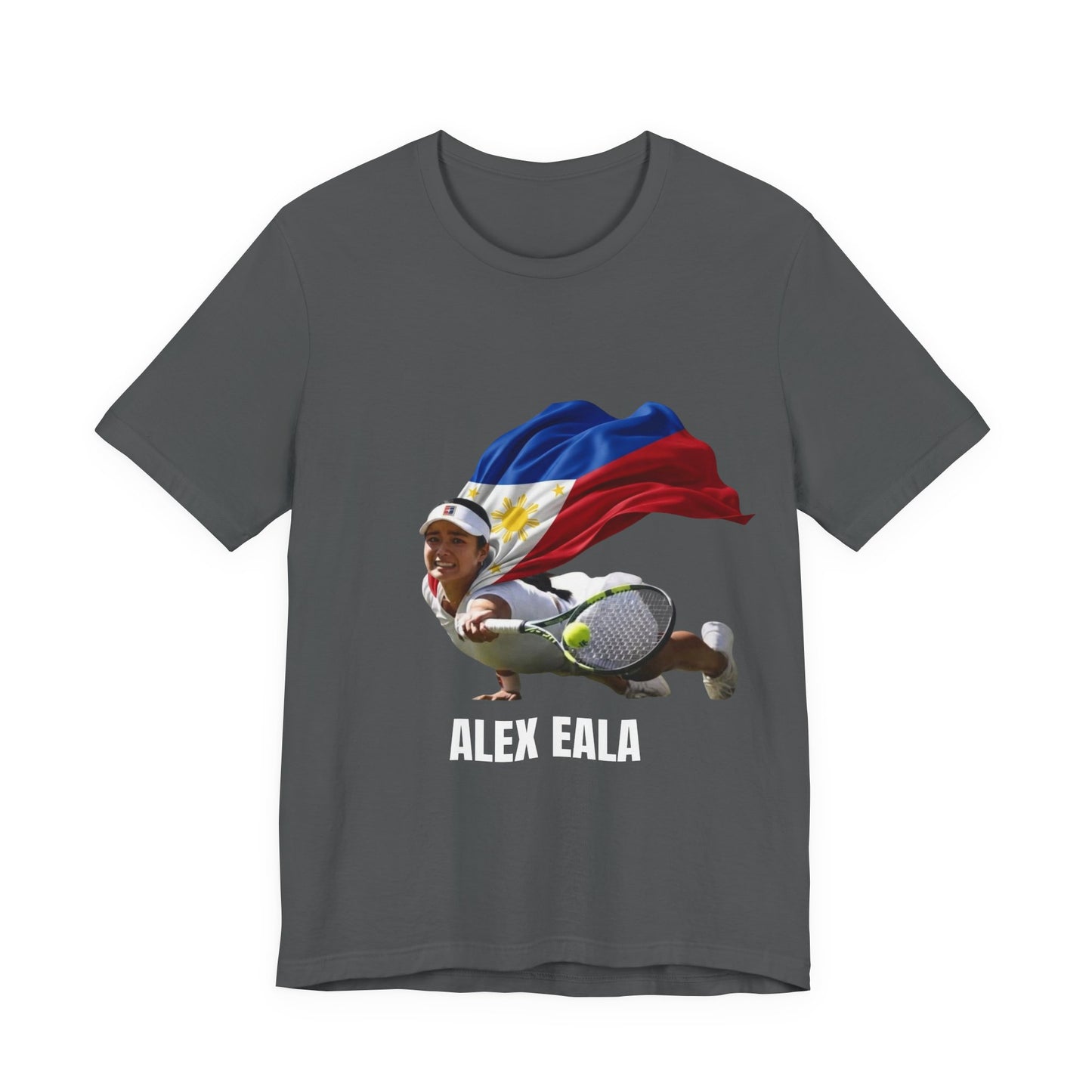 Tennis Superhero Tee — Philippine Flag Athlete Graphic