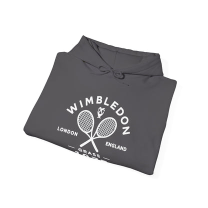Wimbledon 1877 Tennis Hoodie — Classic Racquets Logo Pullover