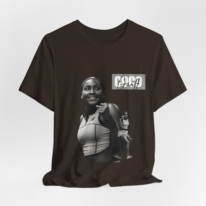 GOGP Graphic Tee — Black & White Motivational Photo T-Shirt