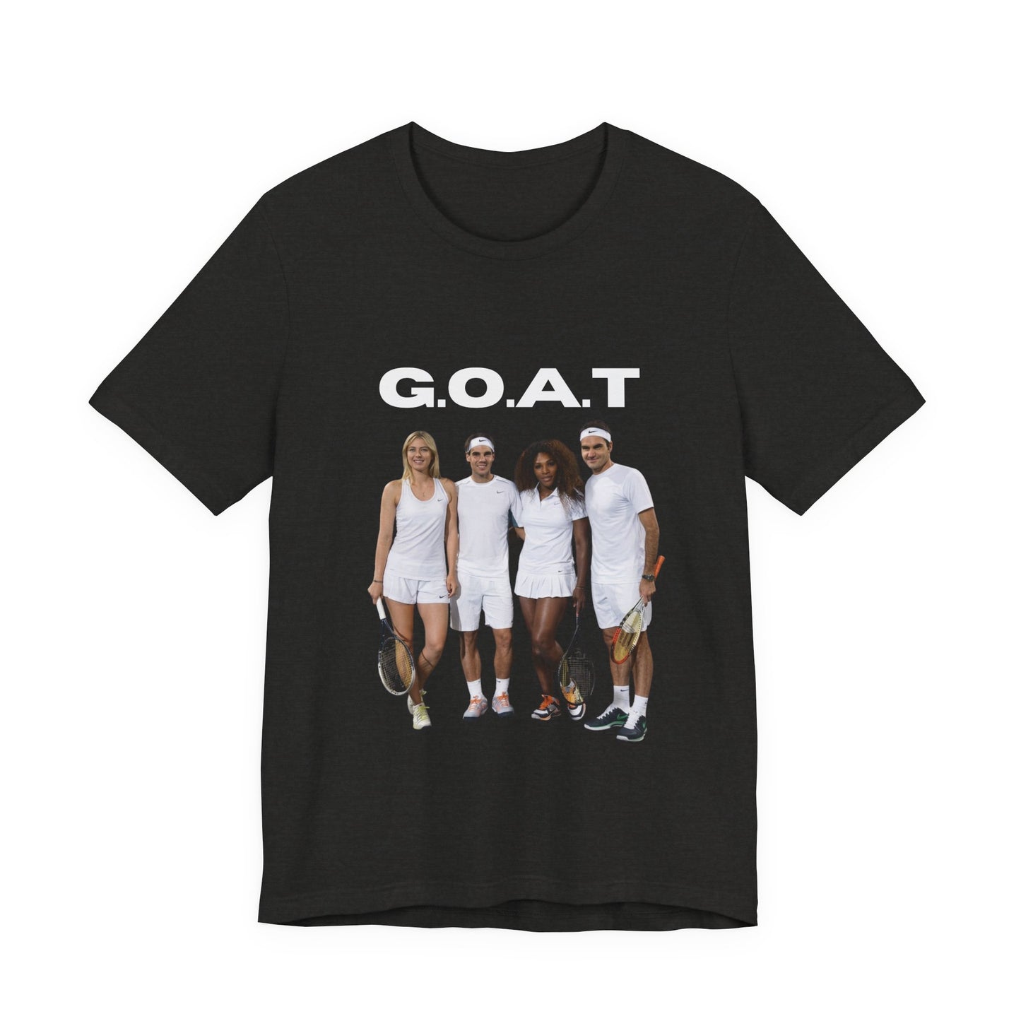 GOAT Tennis Players T-Shirt – Vintage Court Team Graphic Tee