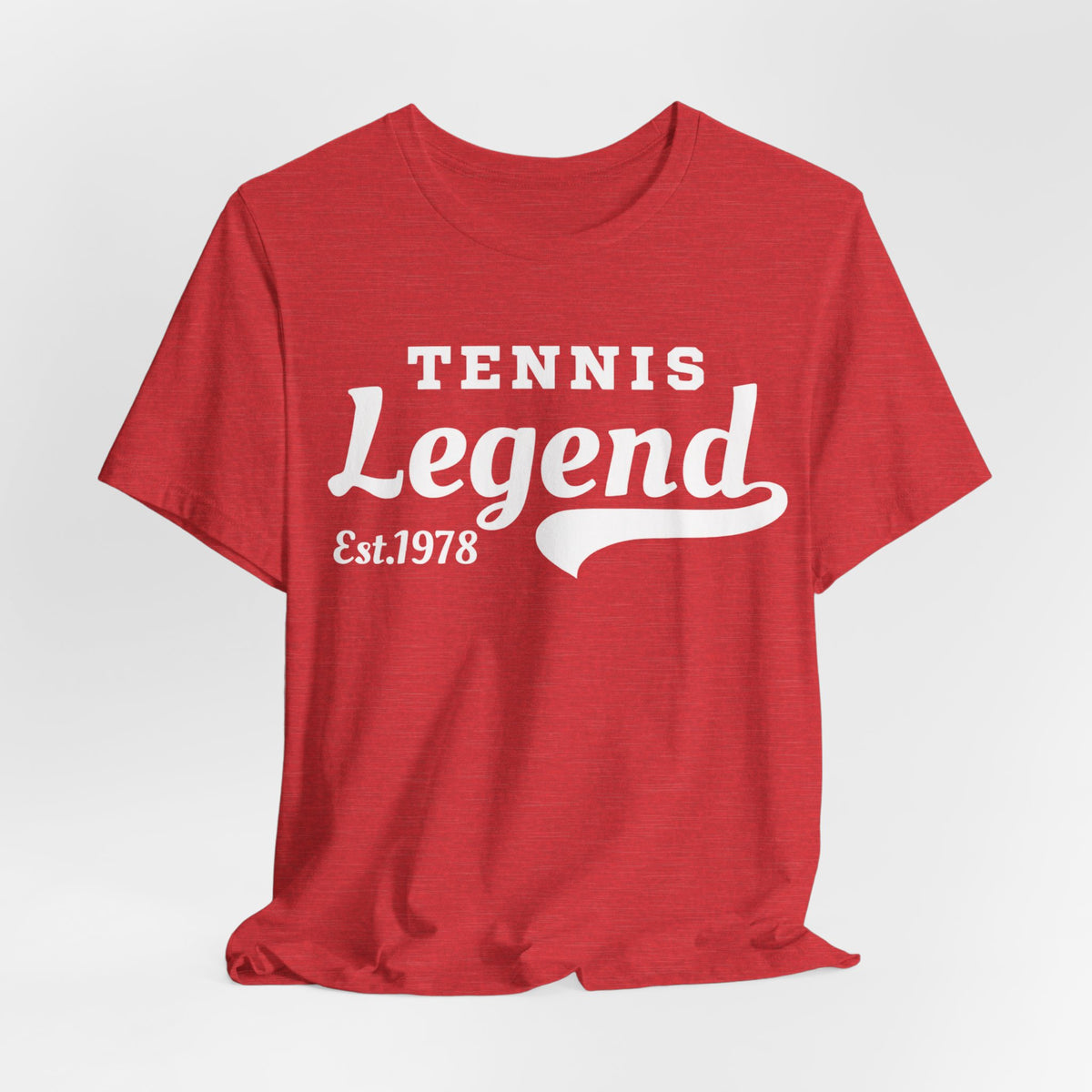 Tennis Legend Tee – Retro "Tennis Legend Est. 1978" Graphic Shirt