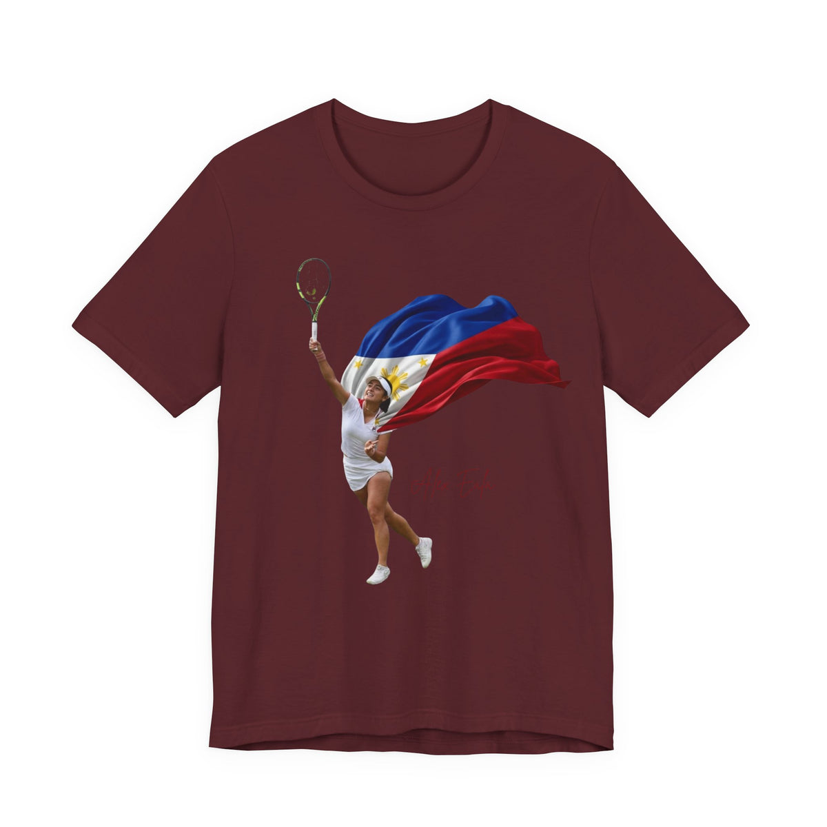 Alex Eala - Tennis Player with Philippine Flag T‑Shirt