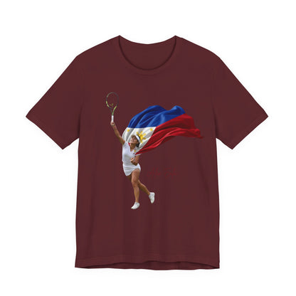 Alex Eala - Tennis Player with Philippine Flag T‑Shirt
