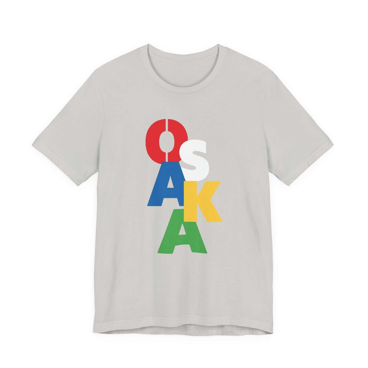 Tennis player Naomi Osaka Color Block Vertical Logo Tee
