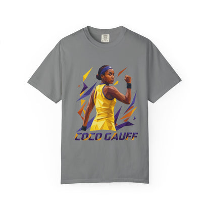 Coco Gauff Tennis Player Graphic T-Shirt — Women's/Unisex Sports Tee