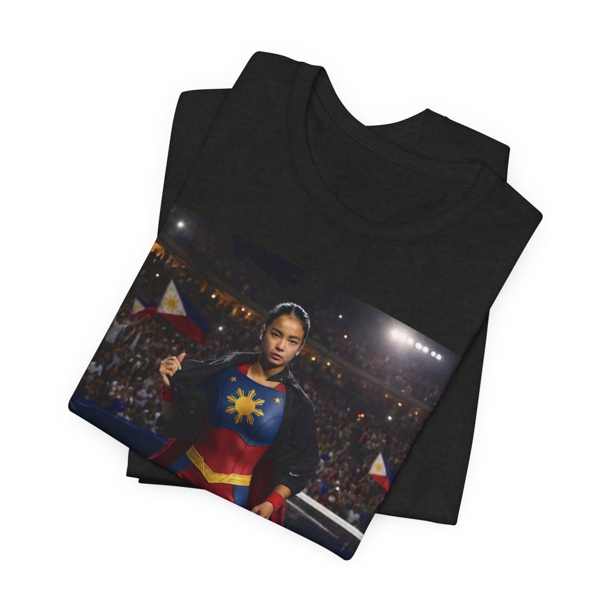 Alex Eala Tennis T‑Shirt — Filipino Tennis Star Photo Tee