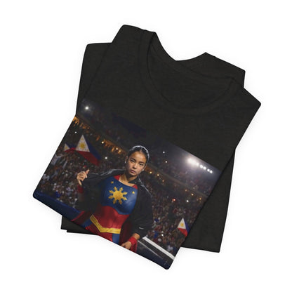 Alex Eala Tennis T‑Shirt — Filipino Tennis Star Photo Tee