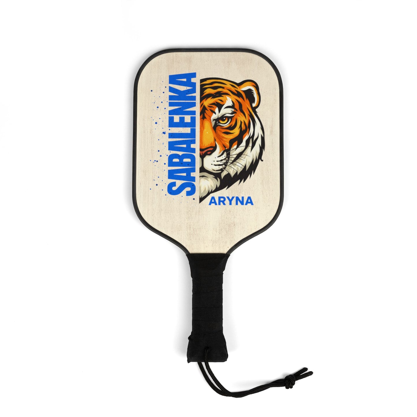 Pickleball Paddle Set — 'Sabalenka' Tiger Design Kit with Balls