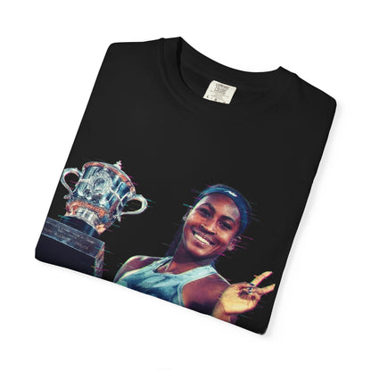 T-Shirt — Coco Gauff Champion Photo Tee
